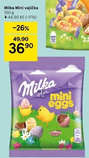 Čokoládová vajíčka Mini eggs Milka
