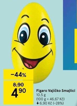 Čokoládové vajíčko Figaro