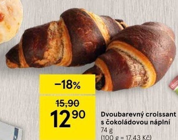 Croissant s náplní