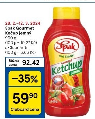 Kečup Gourmet Spak