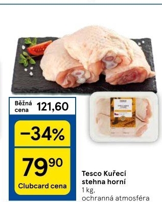Kuřecí stehna Tesco