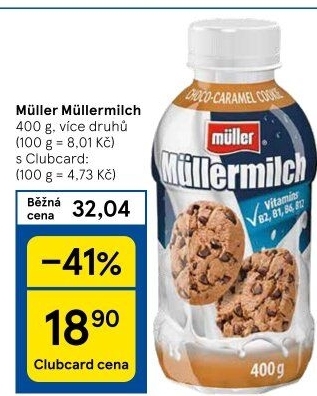 Nápoj mléčný Müllermilch Müller