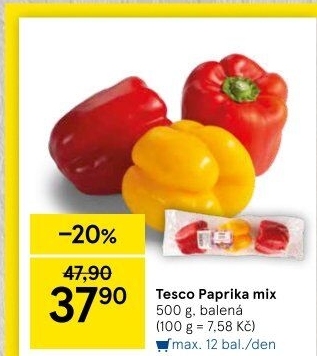 Paprika mix Tesco