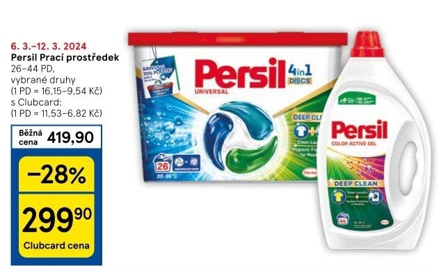 Prací prostředky Persil