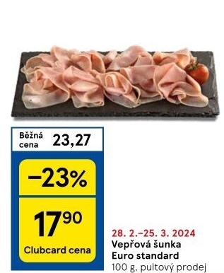 Šunka vepřová Euro standard