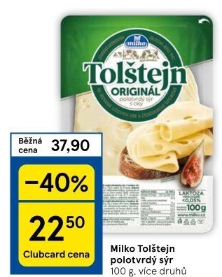 Sýr Tolštejn Milko