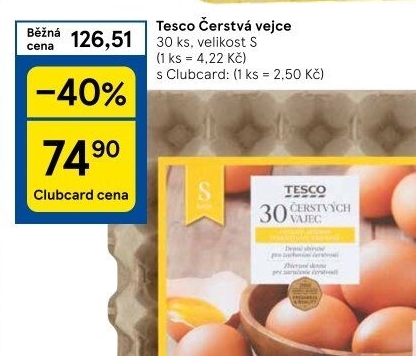Vejce S Tesco