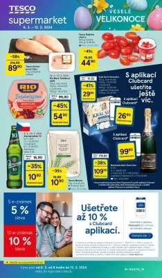 akční leták Tesco 6.3.2024-12.3.2024