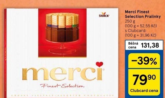 Bonboniéra Merci