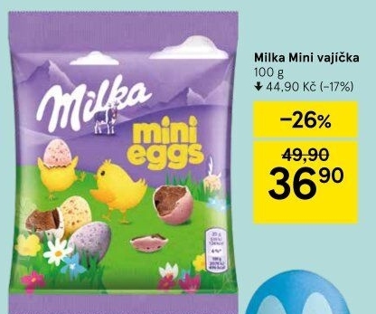 Čokoládová vajíčka Mini eggs Milka