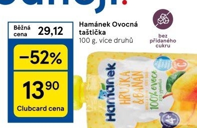 Kapsička ovocná Hamánek