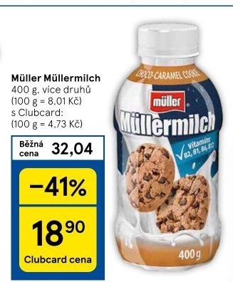 Nápoj mléčný Müllermilch Müller