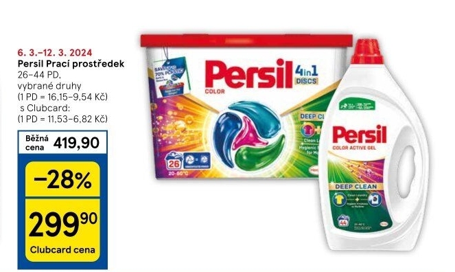 Prací prostředky Persil