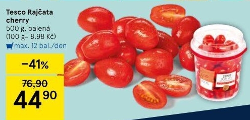 Rajčata cherry Tesco