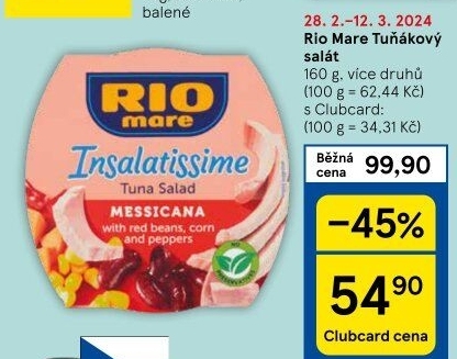 Salát Insalatissime Rio Mare