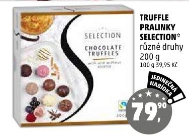Bonboniéra Pralinky Truffles Selection