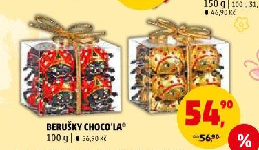 Čokoládové berušky Choco'