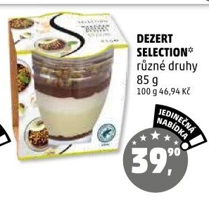 Dezert Selection
