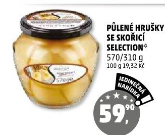 Kompot hrušky Selection