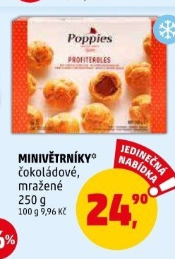 Minivětrníky mražené Poppies