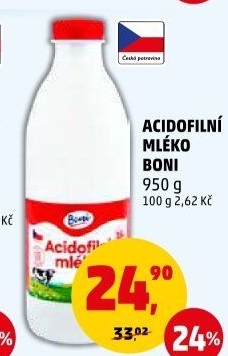 Mléko acidofilní Boni