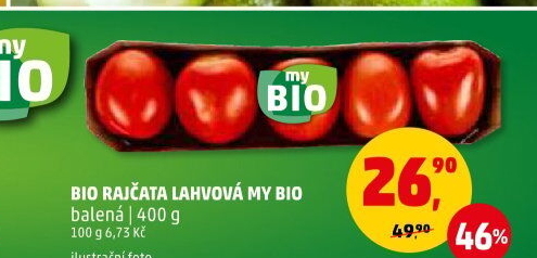 Rajčata lahvová bio My BIO