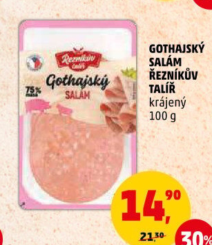 Salám Gothaj Řezníkův talíř