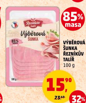 Šunka výběrová Řezníkův talíř