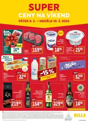 akční leták BILLA 6.3.2024-12.3.2024