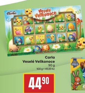 Bonboniéra Veselé Velikonoce Carla