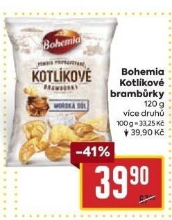 Brambůrky kotlíkové Bohemia Chips