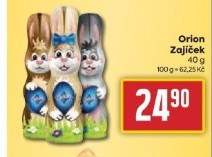 Čokoládový zajíc Orion
