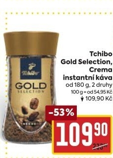 Instantní káva Tchibo Gold Selection
