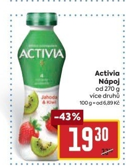 Jogurtový nápoj Activia Danone