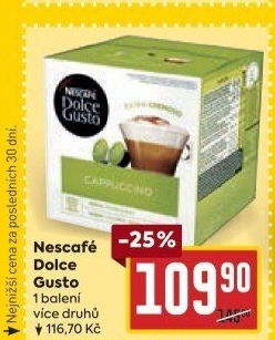 Kapsle Dolce Gusto Nescafé