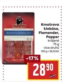 Kmotrova klobása Flamender Kmotr