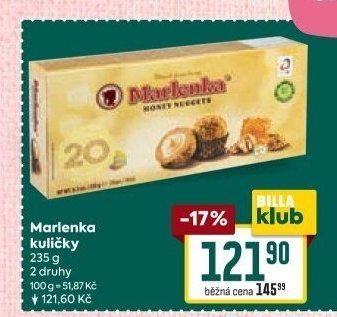 Kuličky Marlenka