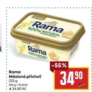 Margarín máslová příchuť Rama