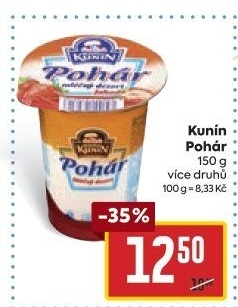 Mléčný Pohár Mlékárna Kunín