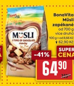 Müsli zapékané Bonavita
