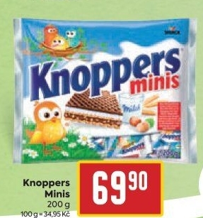 Oplatky Knoppers Minis Storck