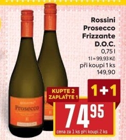 Prosecco DOC Frizzante Rossini