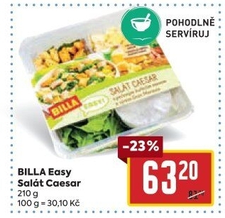 Salát Caesar Easy Billa