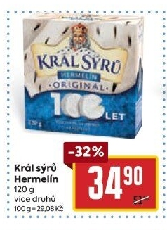 Sýr Hermelín Král sýrů