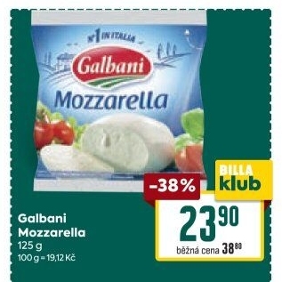 Sýr Mozzarella Galbani