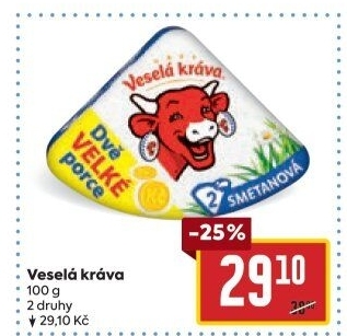 Sýr tavený Veselá kráva