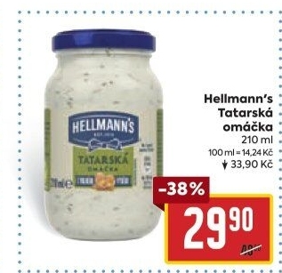 Tatarská omáčka Hellmann'