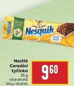 Tyčinka cereální Nestlé