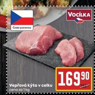 Vepřová kýta Vocílka