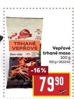 Vepřové trhané maso sous vide Krahulík